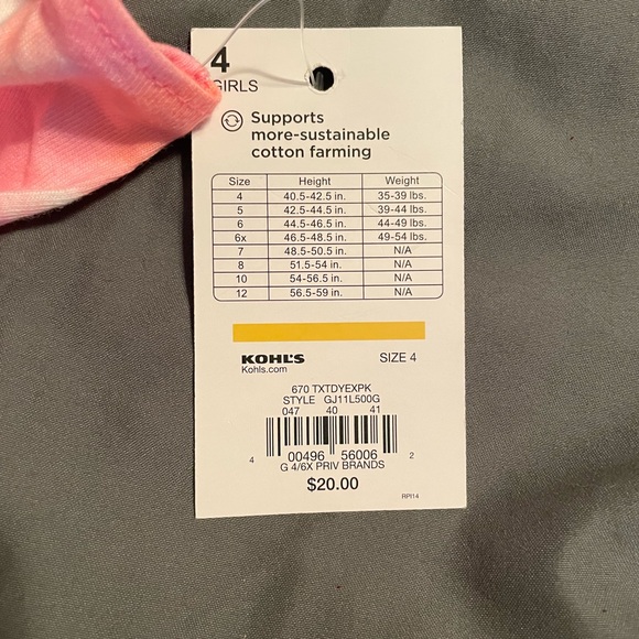 Jumping Beans Pink Tye Dye Romper - Picture 3 of 4